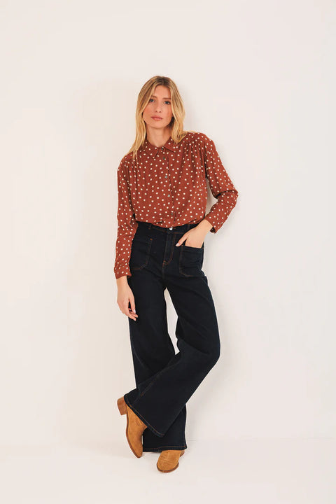 INDI&COLD Bluse Polka Dots
