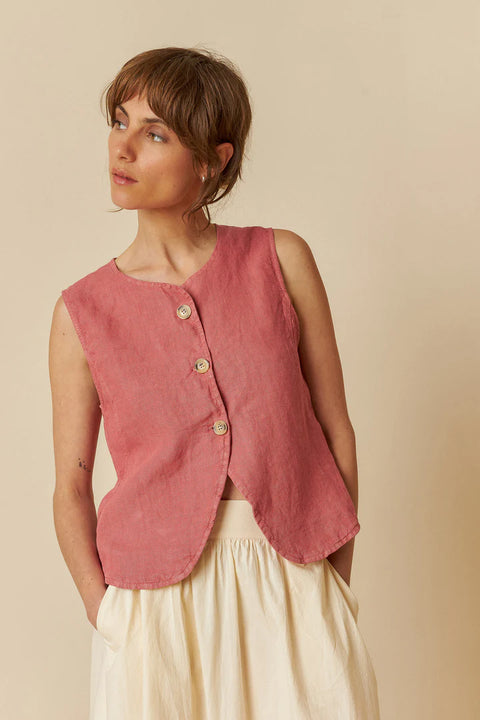 INDI&COLD Basic Linen Vest