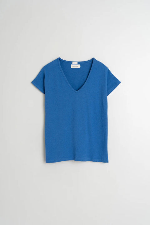 INDI&COLD Rustic Effect Melange T-Shirt
