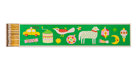 Ornamente Streichhölzer lang