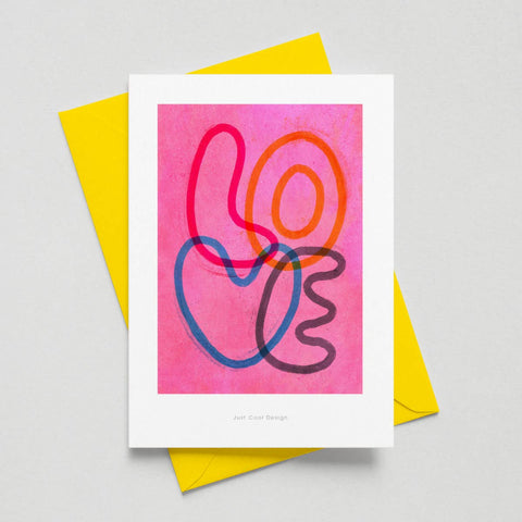 LOVE | Mini-Kunstdruck A6
