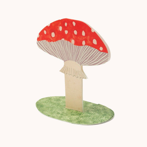 Fliegenpilz Aufstellkarte