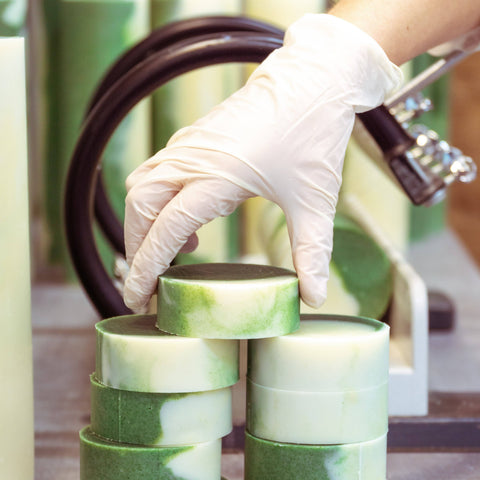 Lemongrass & Spirulina Hand- und Körperseife