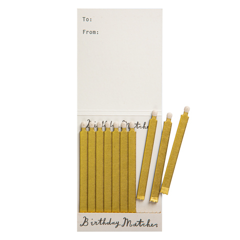Birthday | Streichholzheftchen
