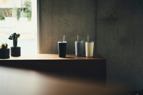KINTO TO GO Tumbler 480 ml mit Trinkhalm