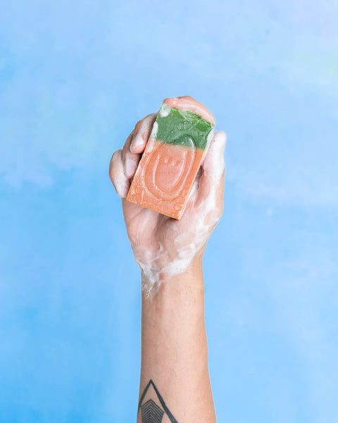 Papaya-Seife