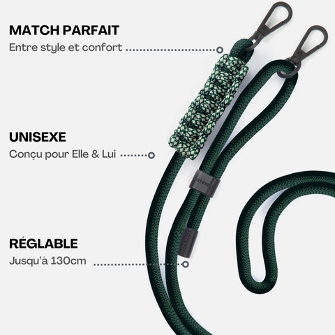 Multiway-Strap Elie Basil