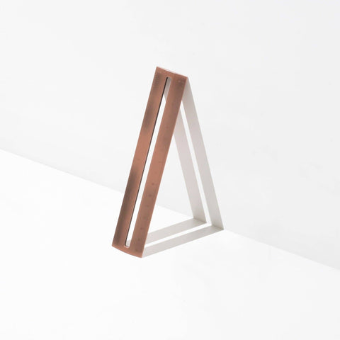 Vintage-Lineal aus Metall