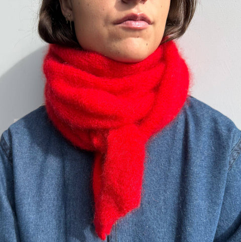 LEONIE Superkid-Mohair-Dreiecksschal
