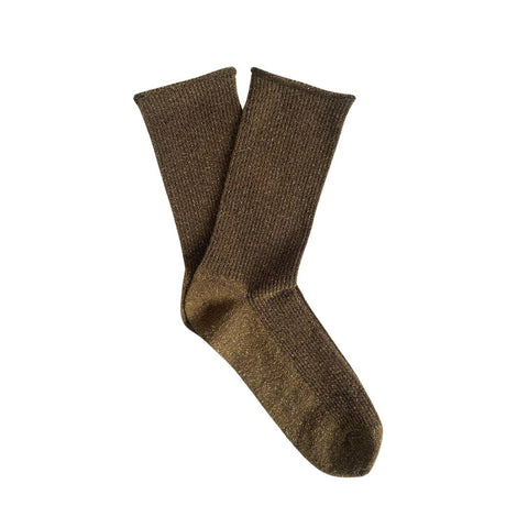 KLUE Glitter-Socken | Caramel