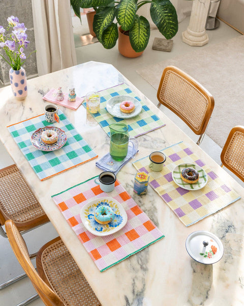 Merienda Tischsets / 4er-Set