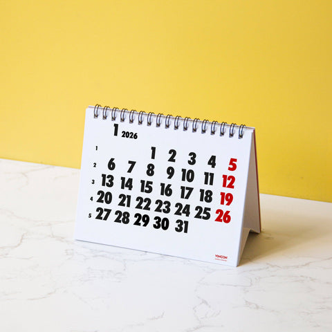 2026 Vinçon Tischkalender