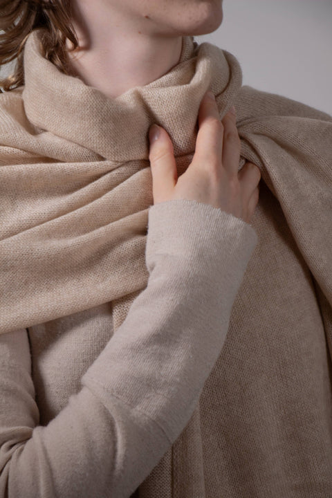 100% Kaschmir Schal groß