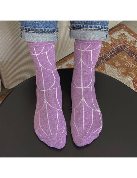 Solidarity Socken Greta Lila