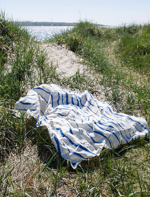 Musselintuch VÅG Blau