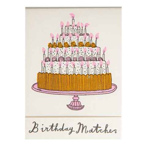Birthday | Streichholzheftchen