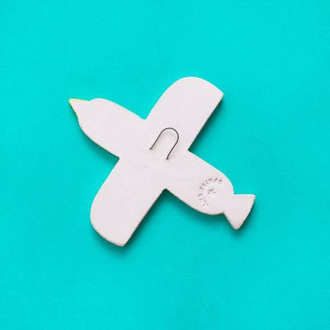 Keramikvogel / Petrol