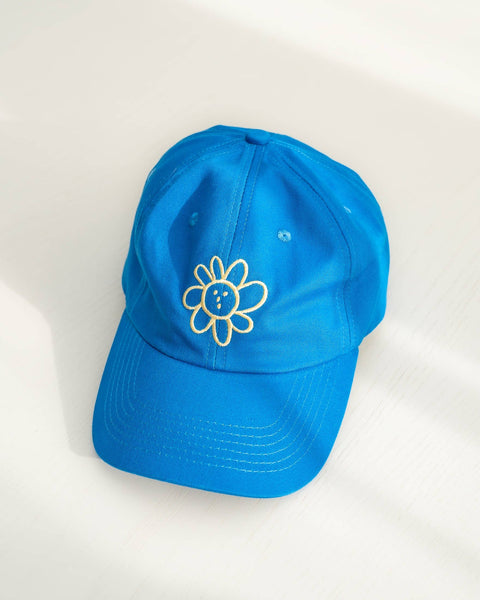 Silly Flower Cap Blau