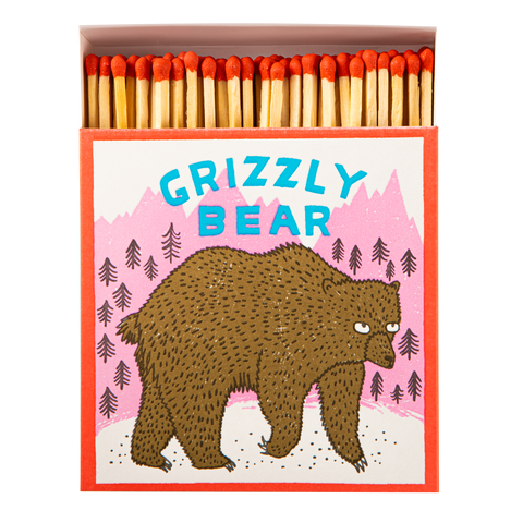Grizzly Bear Streichhölzerhölzer