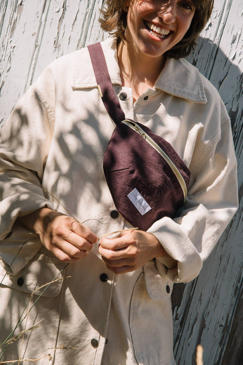 Bauchtasche Baumwollcanvas