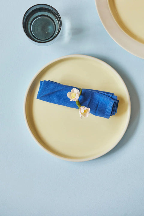 Plate Medium 2er-Set | Ivory/Yellow