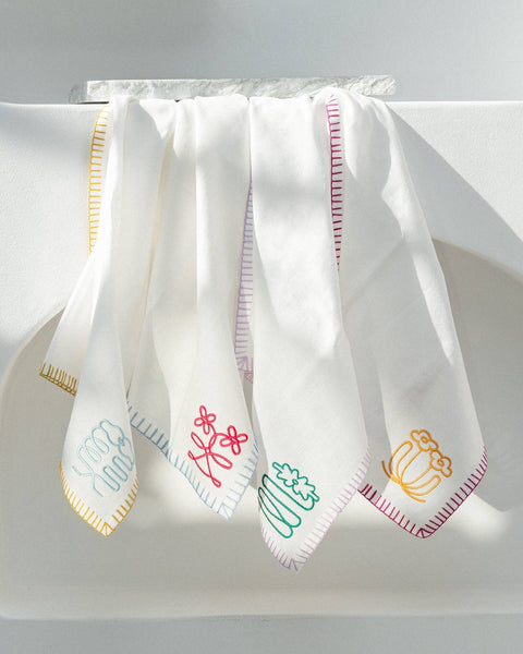 Bouquet-Serviettenset
