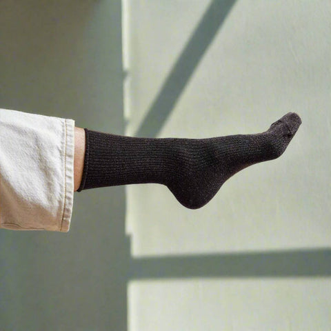 KLUE Glitter-Socken | Chocolate