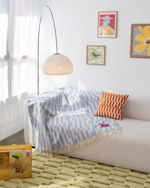Nolita Decke Hellblau