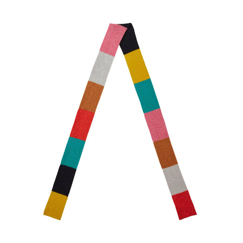 Schmaler Streifenschal