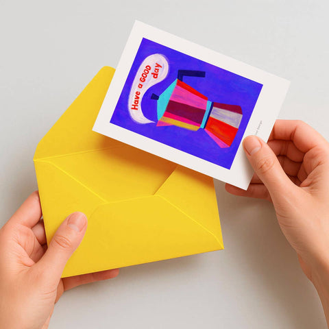 Have a good day | Mini-Kunstdruck A6