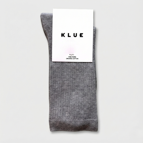 Feine Baumwollsocken Rippstrick