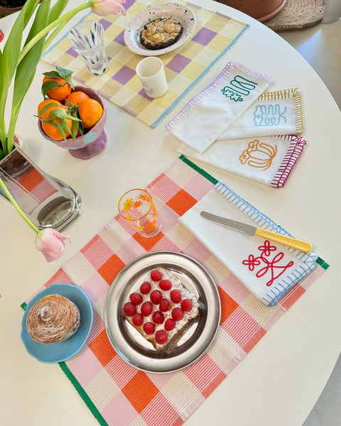 Bouquet-Serviettenset