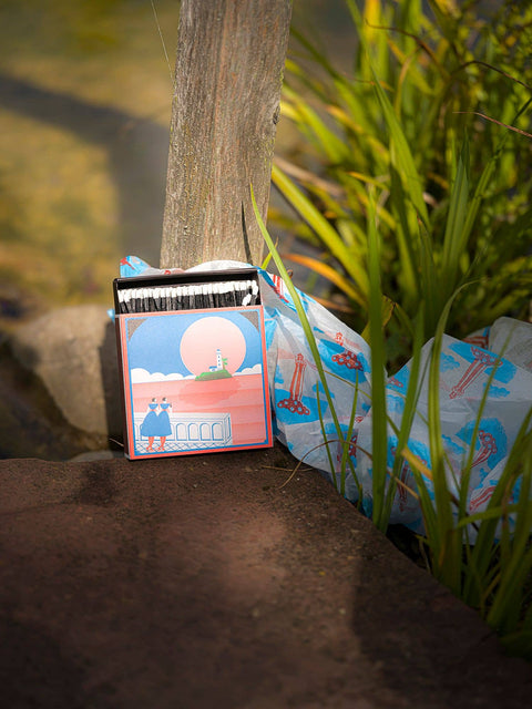 Leuchtturmblick Streichhölzer