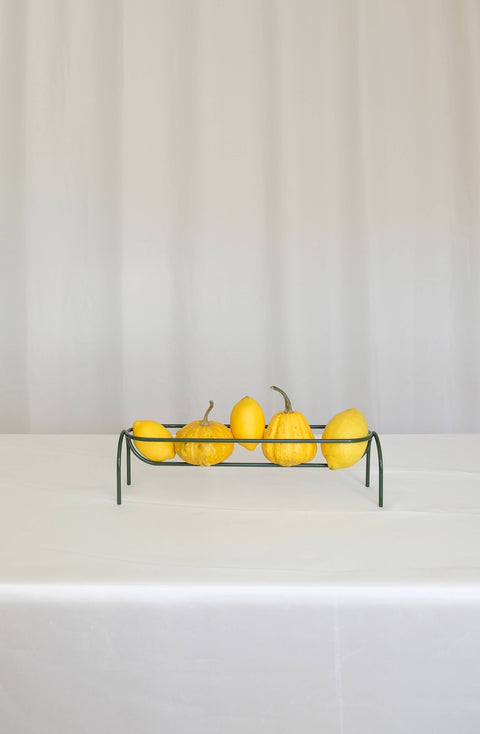 Small Fruit Bowl Dunkelgrün