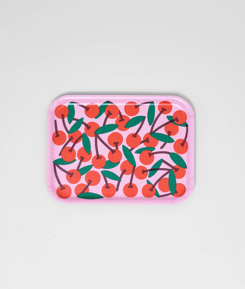 Tablett Kirschen Pink klein