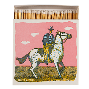 Streichhölzer | Rosa Cowboy