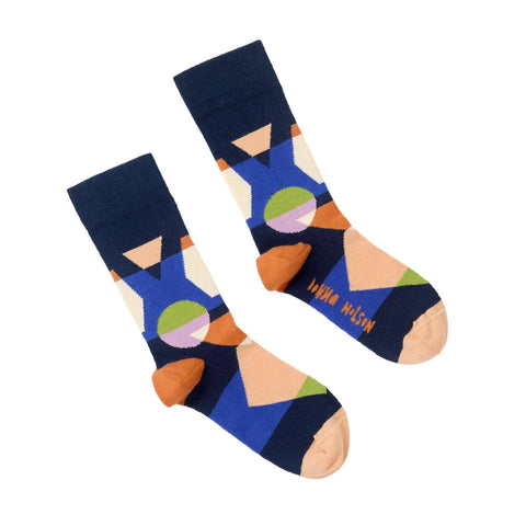 Kaleido Socken Blau