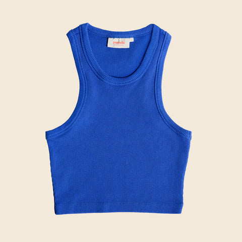 Popeia | The 24/7 Crop Top | Königsblau