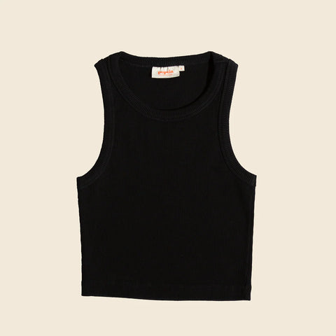 Popeia | The 24/7 Crop Top | Schwarz