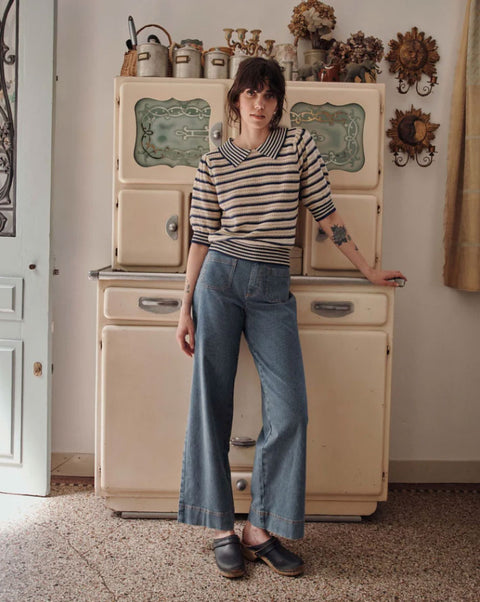 SS26 Denim Streifen Django