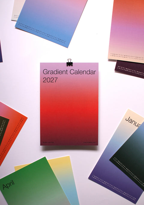 Gradient Calendar 2027