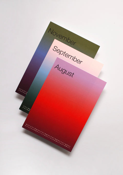 Gradient Calendar 2027