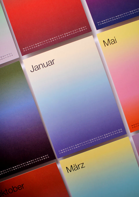 Gradient Calendar 2027