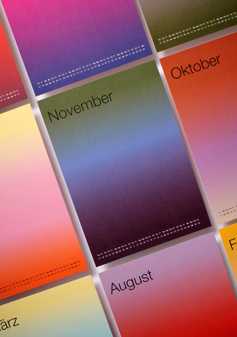 Gradient Calendar 2027