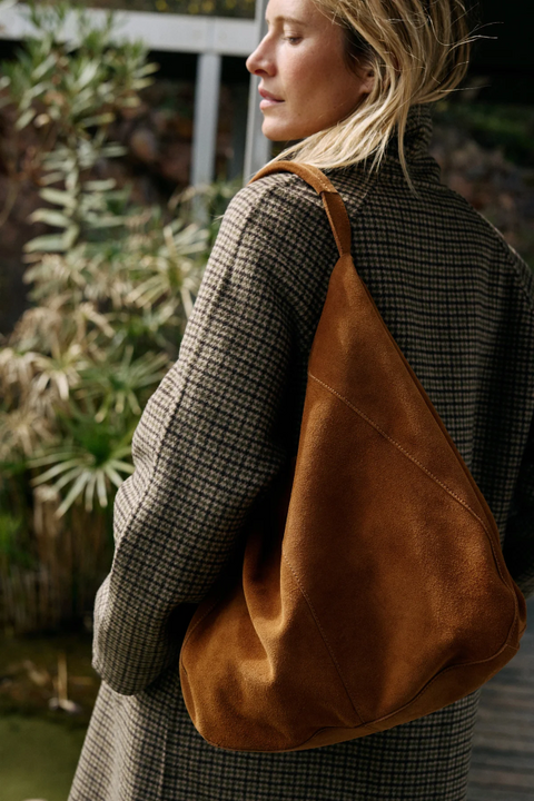 Leder Tote Bag Tobacco