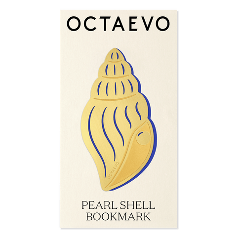 OCTAEVO Pearl Shell Lesezeichen