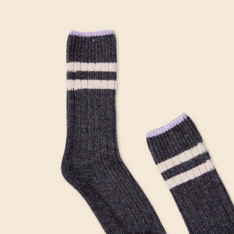 Wollsocken | Grau