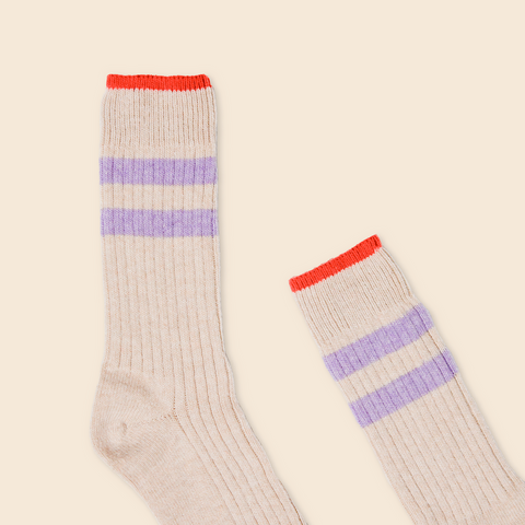 Wollsocken dünn | Ecru