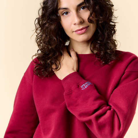 Kindness Sweater | Bordeaux