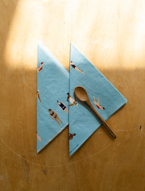 Papierservietten Swimmers
